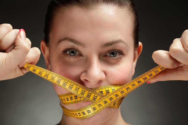 Djevojka gubi na težini na proteinskoj dijeti